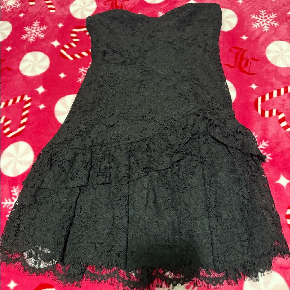 Forever 21 Black Lace Dress